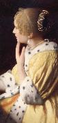 Johannes Vermeer Details of Mistress and maid France oil painting artist